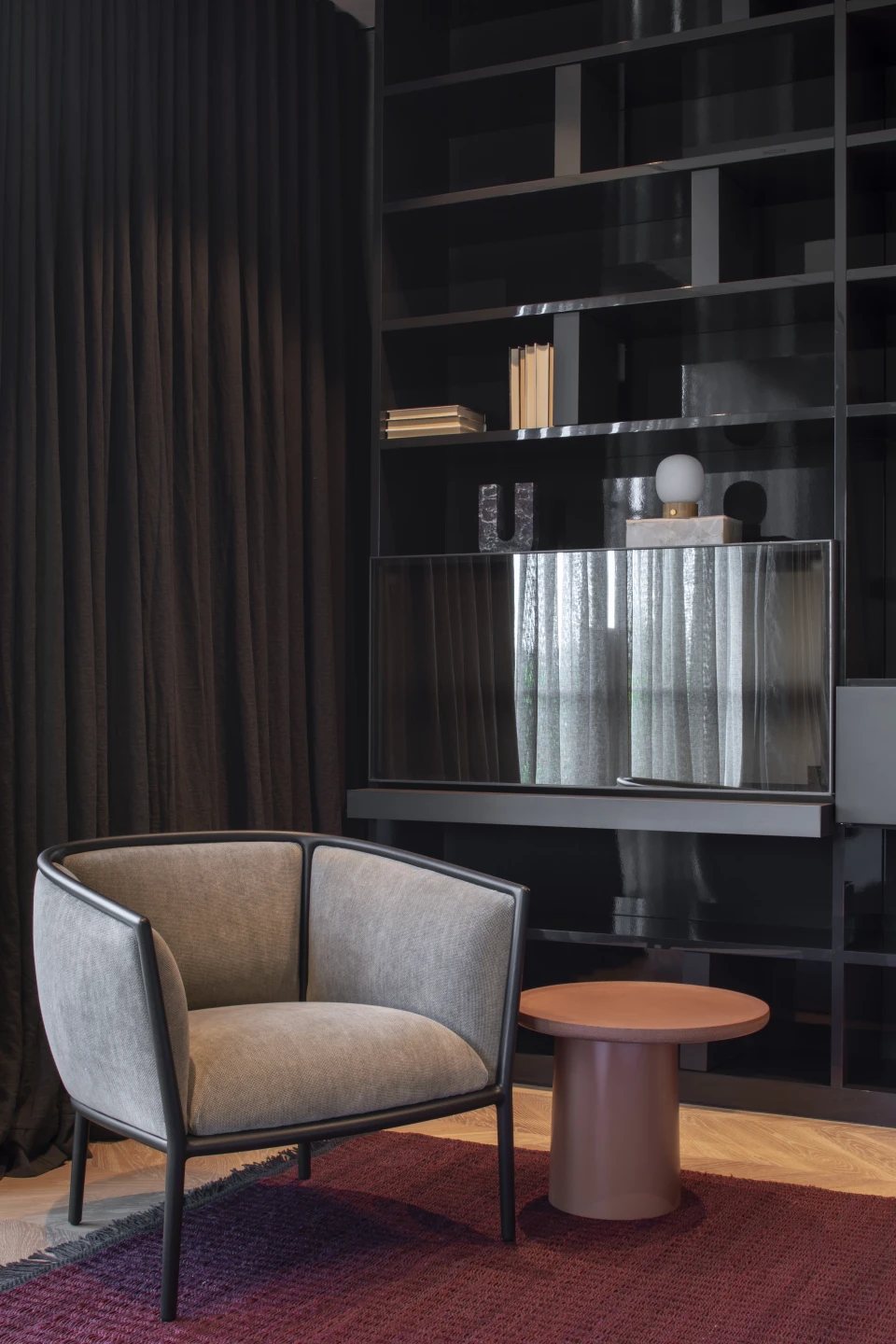 The Margou armchair and a Louisa coffee table