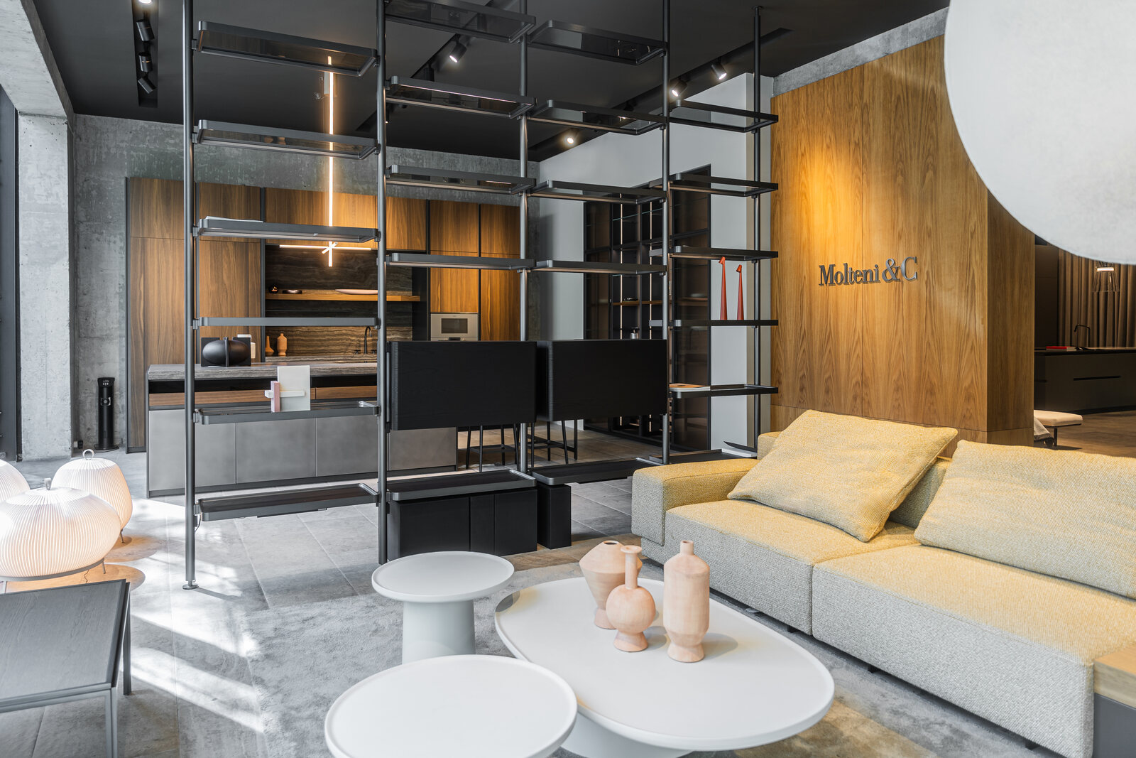 Molteni-ს სასტუმრო ექსპოზიცია — Design Avenue-ის შოურუმი