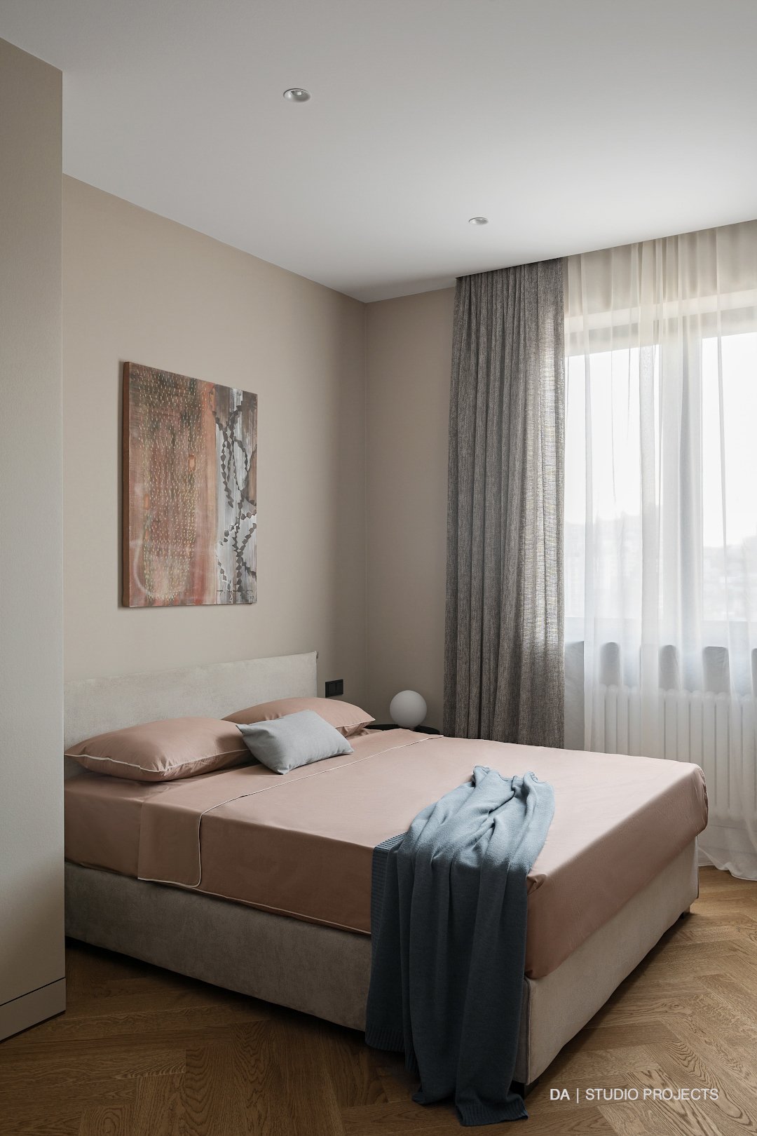 Bedroom by the window