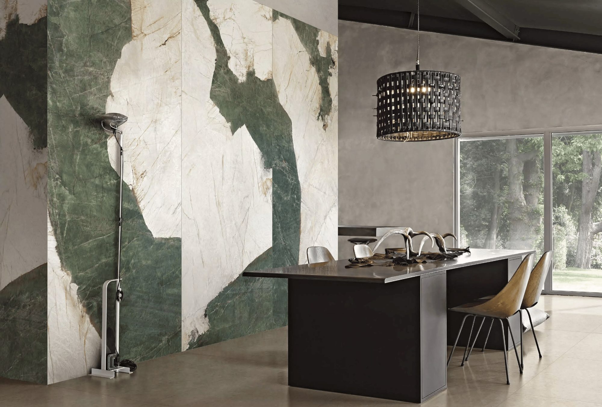 Heritage Luxe — wall and floor setting