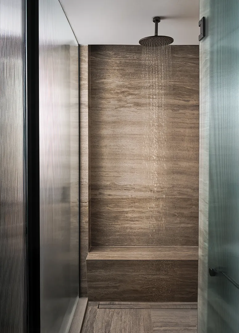 The shower