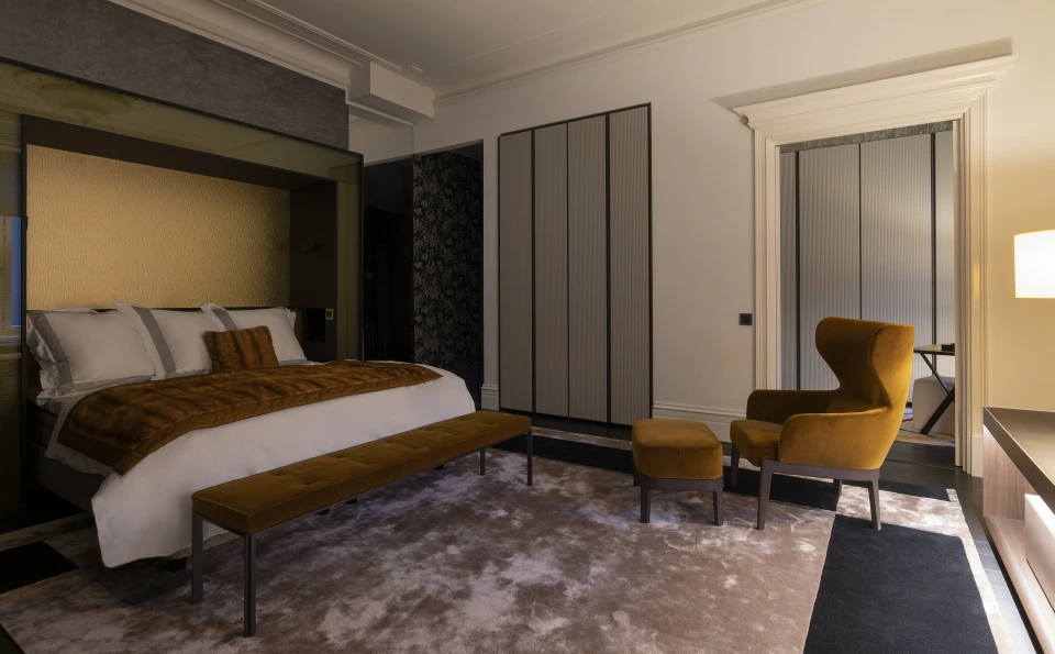 The bedroom
