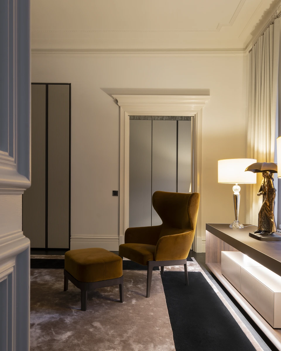 The bedroom corner