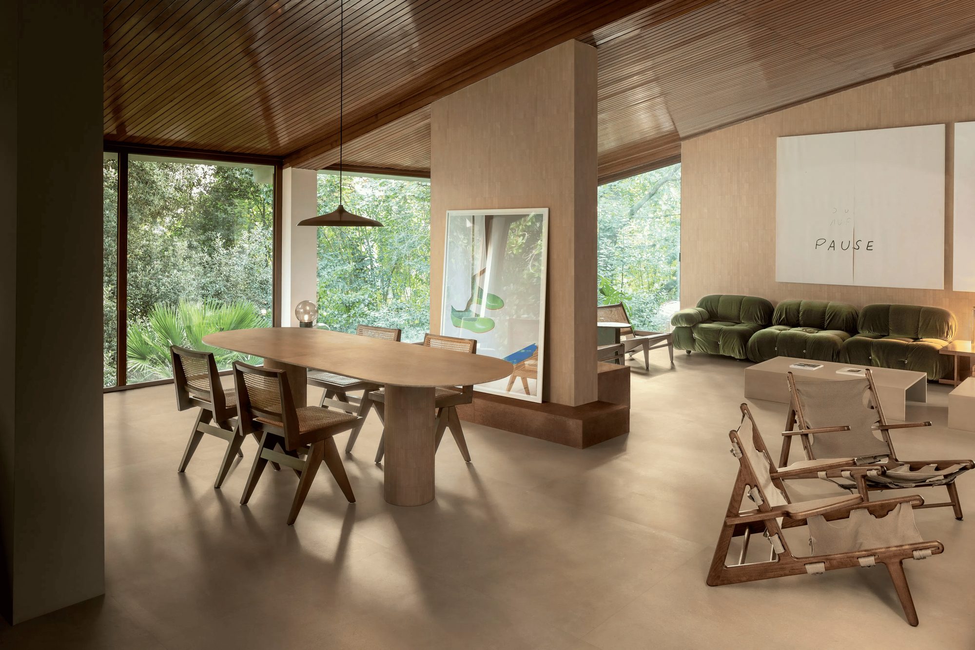 Tile collection — interior setting